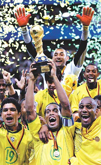 世界上最有名及最成功的国家足球队球队，巴西队11次进入4强7次杀入决赛5次获得冠军