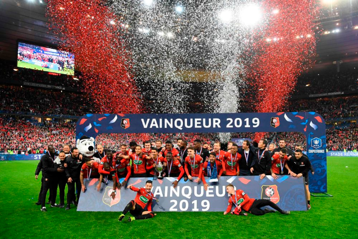 巴黎圣日耳曼2：1逆转雷恩连续七年夺得法国超级杯冠军