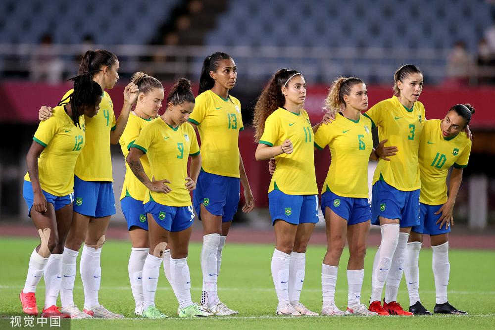 永川国际女足锦标赛决赛中国女足4:2胜巴西女足夺冠