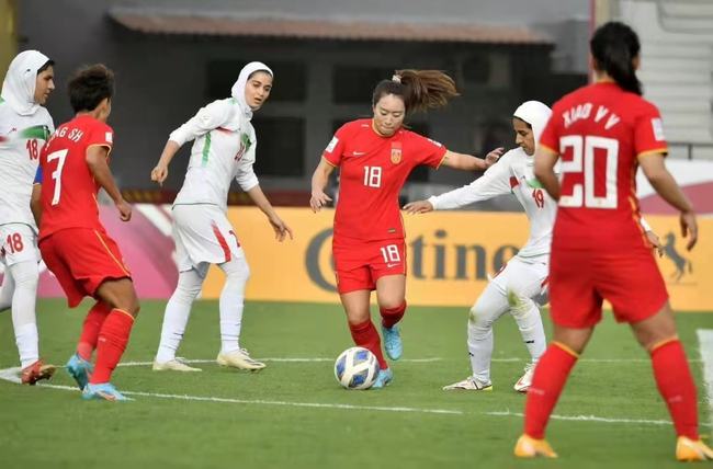 01月23日女足亚洲杯小组赛伊朗女足vs中国女足全场录像回放