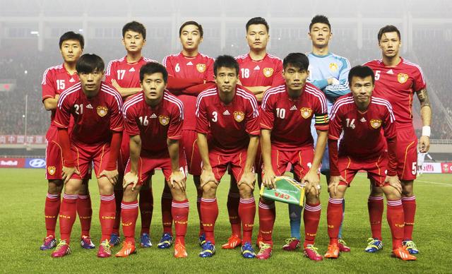 3天前，马达洛尼率领的中国U23国足(组图)