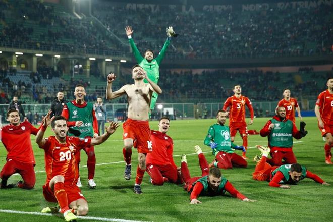 2022世预赛欧洲区附加赛开战北马其顿彻底无缘正赛