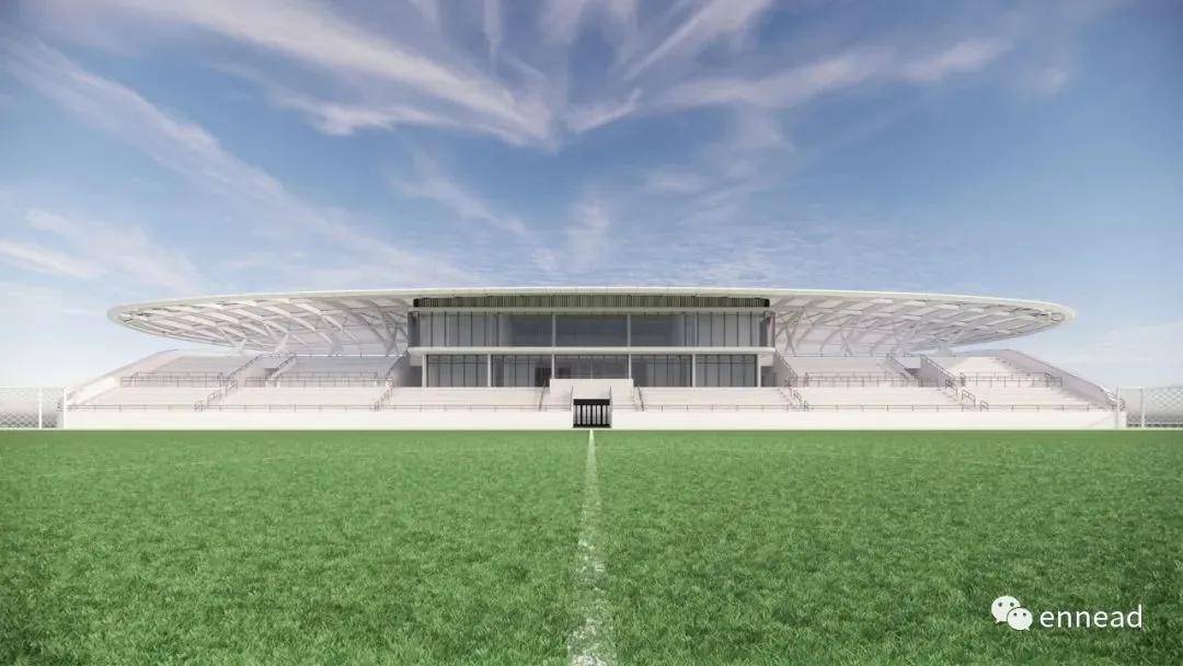 临港蓝湾国际社区足球训练基地2022年年底建成通车

