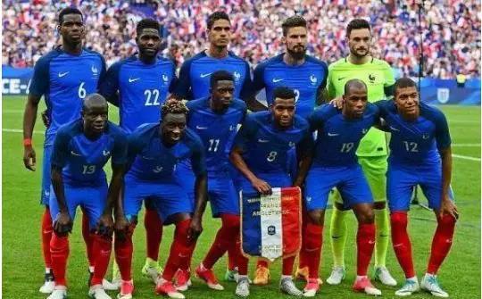 2018世界足球国家队身价排行榜详细排名：法国总身价10.8亿