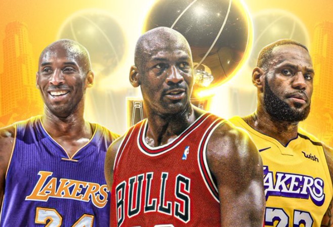 ESPN评NBA75大巨星排名：科比第10詹皇第二