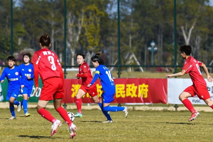 琼中女足迎来2022年全国女足锦标赛第二阶段9-16名