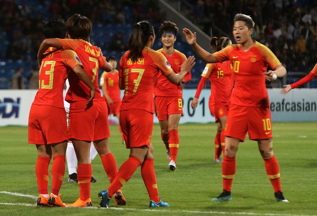中国女足提前出线约旦目标不是赢球而是中国队身上进一个球