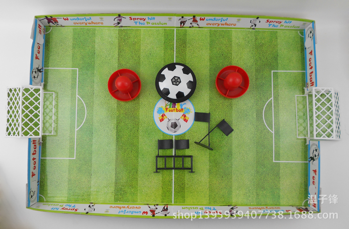 废鞋盒手工DIY桌面足球的玩具做法图解需要的