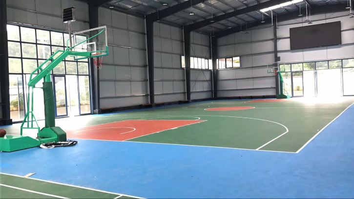 室内篮球场 4l9x众建宏体育设施