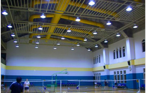 体育照明设计具的布灯方式与篮球馆、看台的结构形式