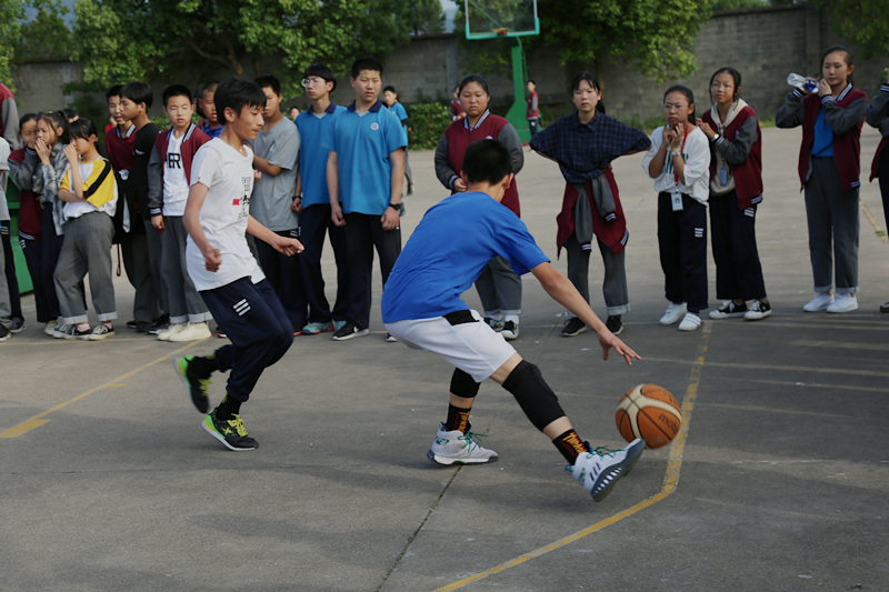 【衡实快讯】赤眉一初中举行九年级学生五人制篮球赛