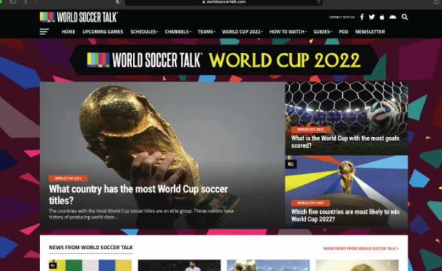 World Soccer Talk揭开2022年世界杯中心的面纱