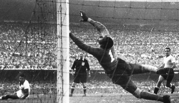 当乌拉圭在1950年世界杯上震惊巴西
