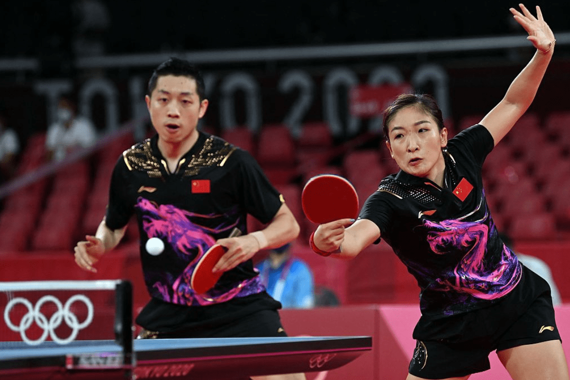 东京奥运会正式把乒乓球混双项目列入比赛当中，比如乒乓球世锦赛、亚运会