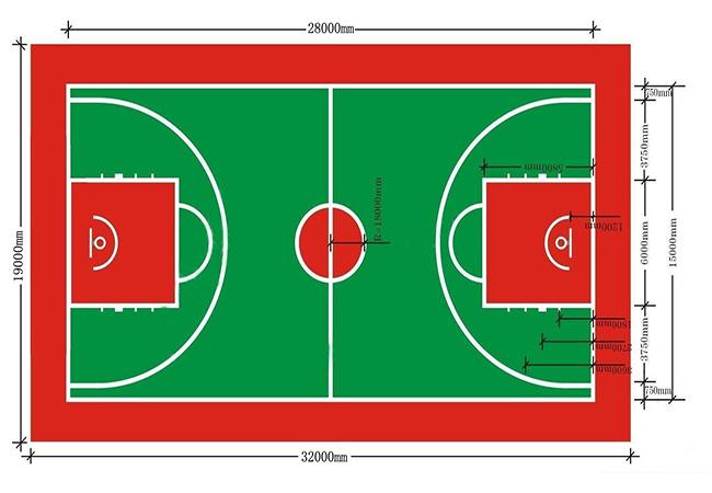 硅PU球场材料在湖南铺设一个硅pu篮球场大概要多少钱
