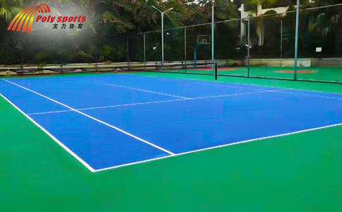 标准网球场地的占地面积不小于36.6米(图)