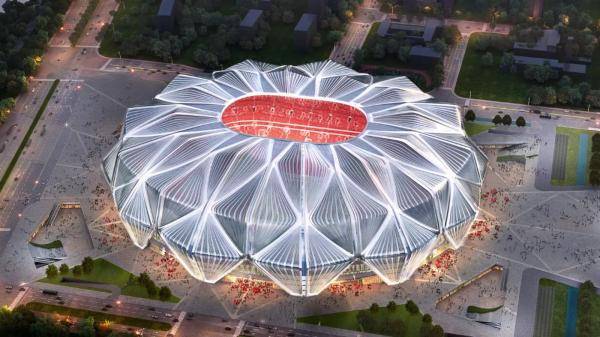 
广州恒大足球场夜景鸟瞰图全国再布局3到5个世界顶级球场
