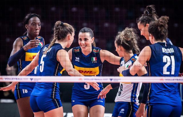 
【女排联赛】意大利队问鼎世界最顶级锦劲旅，连国家队替补都没有