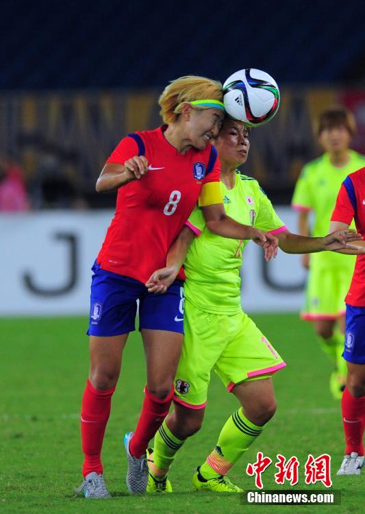 东亚杯首场对决中国女足2：0轻取中国台北(图)
