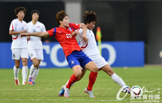 东亚杯首场对决中国女足2：0轻取中国台北(图)